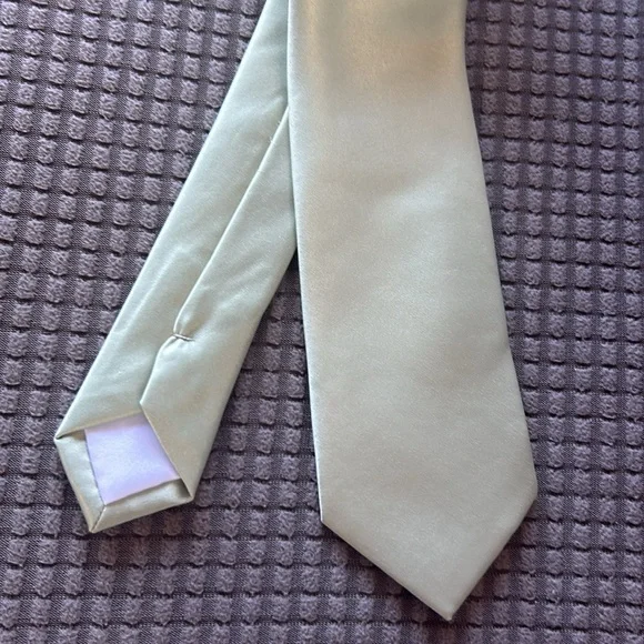 Azazie Gentlemen’s Collection Satin Skinny Tie - Picture 9 of 9